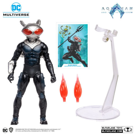 Dc Multiverso Manta Negra Figura 18 Cm Aquaman E O Reino Perdido