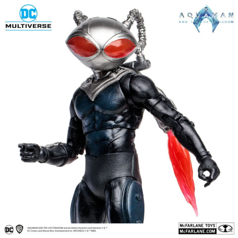 Dc Multiverso Manta Negra Figura 18 Cm Aquaman E O Reino Perdido