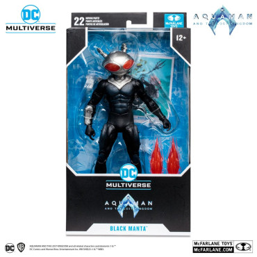 Dc Multiverso Manta Negra Figura 18 Cm Aquaman E O Reino Perdido