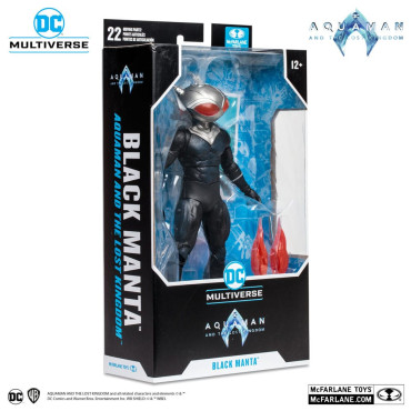 Dc Multiverso Manta Negra Figura 18 Cm Aquaman E O Reino Perdido