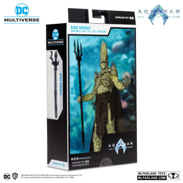 Dc Multiverso Rei Kordax 18 Cm Aquaman e o Reino Perdido Figura