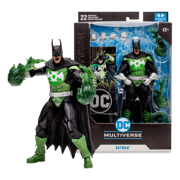 Batman Como Lanterna Verde 18 Cm Figura de Colecionador Dc