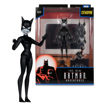 A Nova Aventura do Batman Mulher-Gato Figura 15 Cm Dc