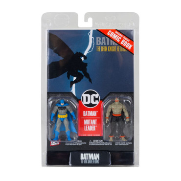 Figuras e banda desenhada Batman (Azul) e Líder Mutante (Dark Knight Returns 1) 8 Cm Dc