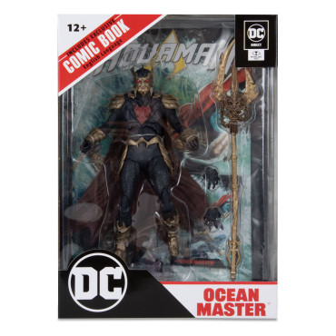 Furadores de páginas Dc Diret de 18 cm para figuras e banda desenhada Ocean Master (Aquaman)