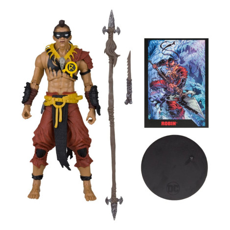 Frozen Figura e banda desenhada Robin (Batman: Fighting The Comic) 18 Cm Dc Diret Page Punchers