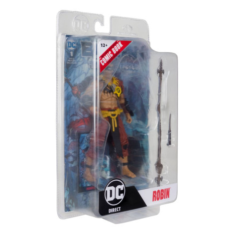 Frozen Figura e banda desenhada Robin (Batman: Fighting The Comic) 18 Cm Dc Diret Page Punchers