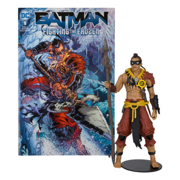 Frozen Figura e banda desenhada Robin (Batman: Fighting The Comic) 18 Cm Dc Diret Page Punchers