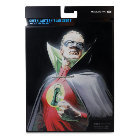 Lanterna Verde Alan Scott (Dia da Vingança) Figura 2 18 Cm Dc Mcfarlane Edição de Colecionador