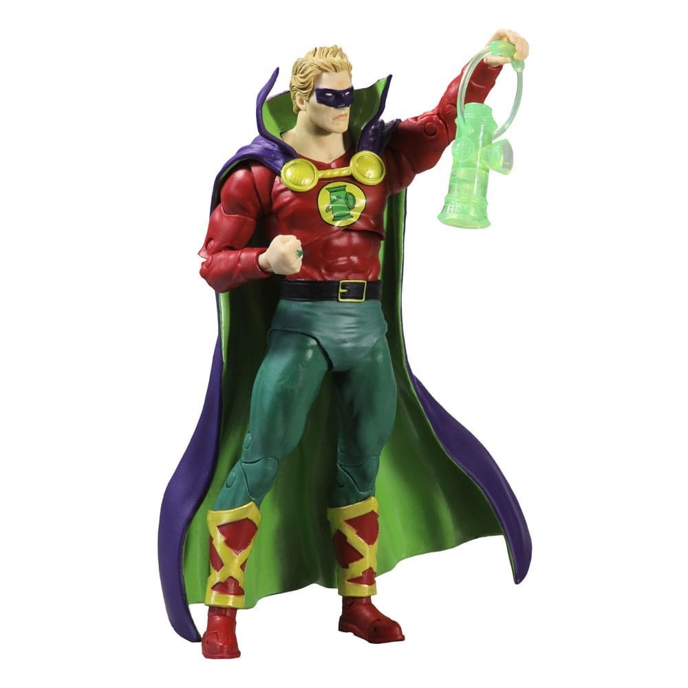 Lanterna Verde Alan Scott (Dia da Vingança) Figura 2 18 Cm Dc Mcfarlane Edição de Colecionador