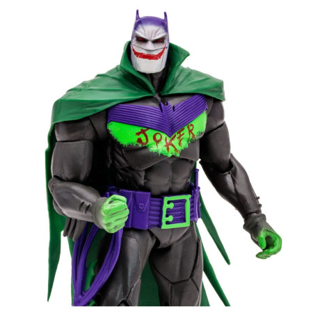 Batman Figura (Batman: Cavaleiro Branco) (Coringa) (Etiqueta Dourada) 18 Cm Dc Multiverso