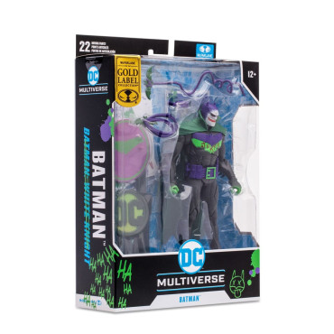 Batman Figura (Batman: Cavaleiro Branco) (Coringa) (Etiqueta Dourada) 18 Cm Dc Multiverso