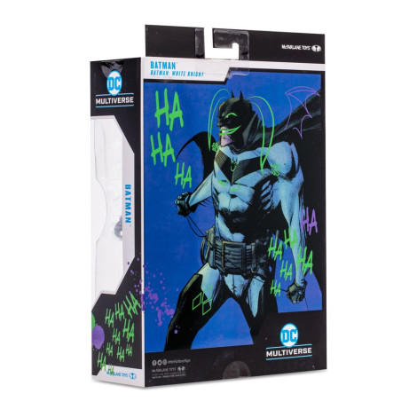 Batman Figura (Batman: Cavaleiro Branco) (Coringa) (Etiqueta Dourada) 18 Cm Dc Multiverso