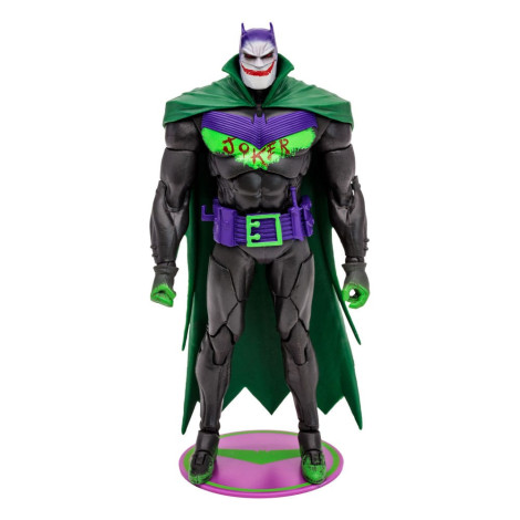 Batman Figura (Batman: Cavaleiro Branco) (Coringa) (Etiqueta Dourada) 18 Cm Dc Multiverso