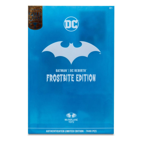 Batman (Dc Rebirth) Edição Frostbite (Etiqueta Dourada) 18 Cm Figura Multiverso Dc