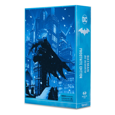 Batman (Dc Rebirth) Edição Frostbite (Etiqueta Dourada) 18 Cm Figura Multiverso Dc