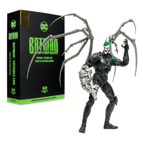 Figura Batman (Fim do Futuro) (Gitd) (Etiqueta Dourada) 18 Cm Dc Multiverso