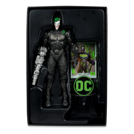 Figura Batman (Fim do Futuro) (Gitd) (Etiqueta Dourada) 18 Cm Dc Multiverso