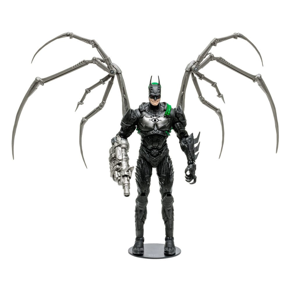 Figura Batman (Fim do Futuro) (Gitd) (Etiqueta Dourada) 18 Cm Dc Multiverso