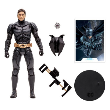 Figura Batman (O Cavaleiro das Trevas) (Sky Dive) 18 Cm Dc Multiverso