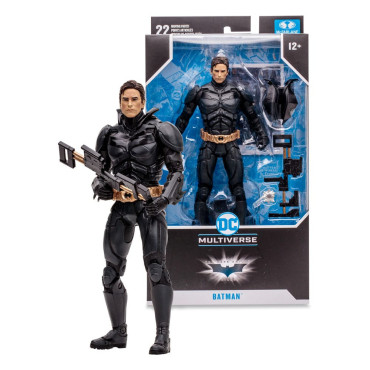 Figura Batman (O Cavaleiro das Trevas) (Sky Dive) 18 Cm Dc Multiverso