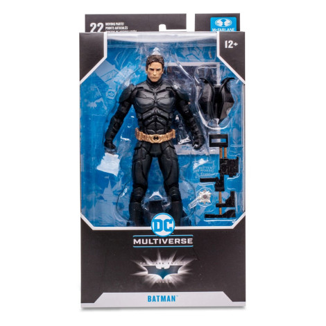 Figura Batman (O Cavaleiro das Trevas) (Sky Dive) 18 Cm Dc Multiverso