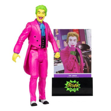 Figura Bm66 O Coringa (Luz Negra) (Etiqueta Dourada) 18 Cm Dc Multiverso