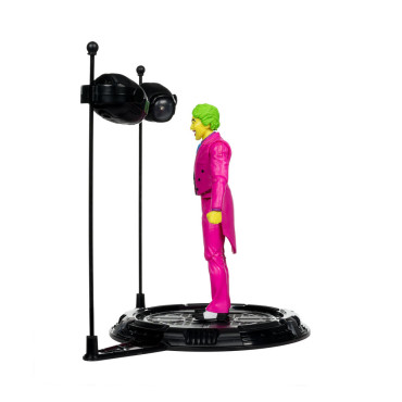 Figura Bm66 O Coringa (Luz Negra) (Etiqueta Dourada) 18 Cm Dc Multiverso