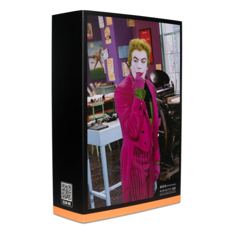 Figura Bm66 O Coringa (Luz Negra) (Etiqueta Dourada) 18 Cm Dc Multiverso