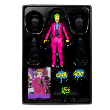 Figura Bm66 O Coringa (Luz Negra) (Etiqueta Dourada) 18 Cm Dc Multiverso