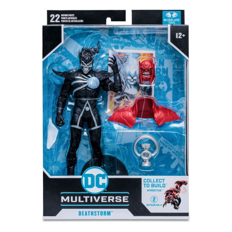 Figura Construir Tempestade da Morte (Blackest Night) 18 Cm Dc Multiverso