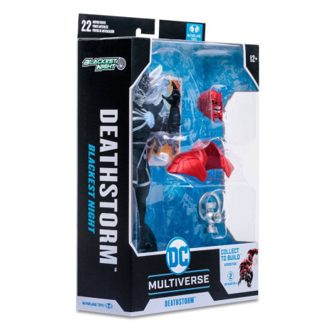 Figura Construir Tempestade da Morte (Blackest Night) 18 Cm Dc Multiverso