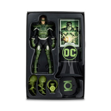 Hal Jordan Parallax (Gitd) Figura (Etiqueta Dourada) 18 Cm Dc Multiverso