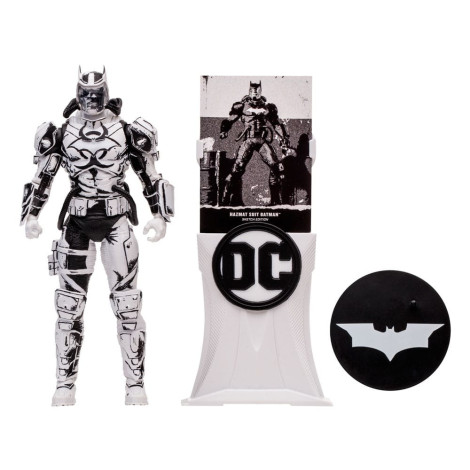 Figura do Batman com Fato de Perigo (Arte da Linha) (Etiqueta Dourada) 18 Cm Dc Multiverso