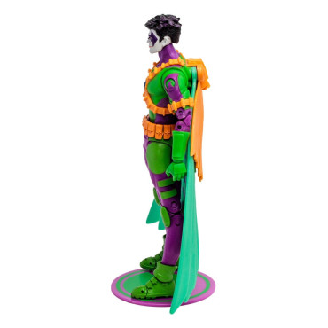 Figura do Robin Vermelho com Coringa (Novos 52) (Etiqueta Dourada) 18 Cm Dc Multiverso