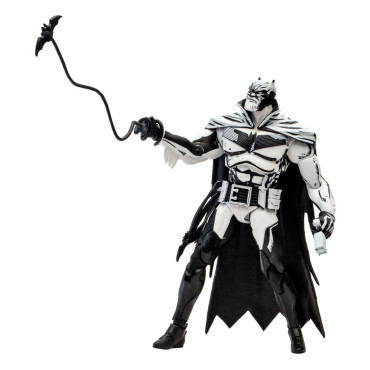 Figura do Batman Edição Sketch (Batman: Cavaleiro Branco) (Etiqueta Dourada) 18 Cm Dc Multiverso