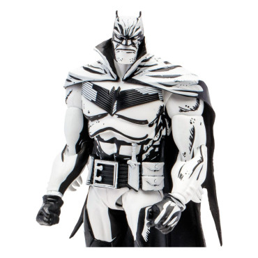 Figura do Batman Edição Sketch (Batman: Cavaleiro Branco) (Etiqueta Dourada) 18 Cm Dc Multiverso