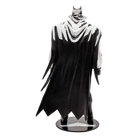 Figura do Batman Edição Sketch (Batman: Cavaleiro Branco) (Etiqueta Dourada) 18 Cm Dc Multiverso