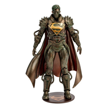 Figura do Superboy Prime (Patina) (Etiqueta Dourada) 18 Cm Dc Multiverso