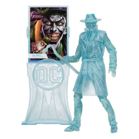 Figura do Coringa (Batman: Três Coringas) (Frostbite) (Etiqueta Dourada) 18 Cm Dc Multiverso