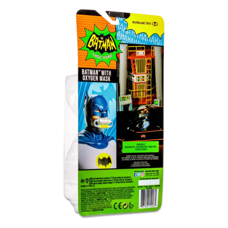 Batman 66 Figura Batman com Máscara de Oxigénio 15 Cm Dc Retro