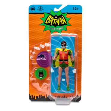 Batman 66 Robin Com Máscara de Oxigénio 15 Cm Dc Retro Figura