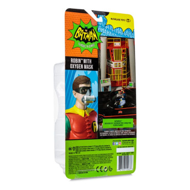 Batman 66 Robin Com Máscara de Oxigénio 15 Cm Dc Retro Figura