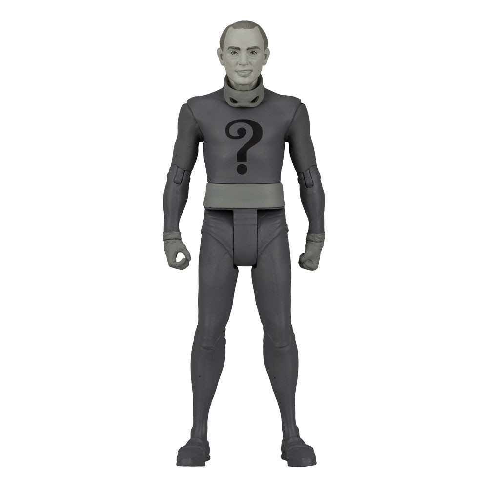 Batman 66 O Charada (Variante TV Preto e Branco) 15 Cm Dc Retro Figure