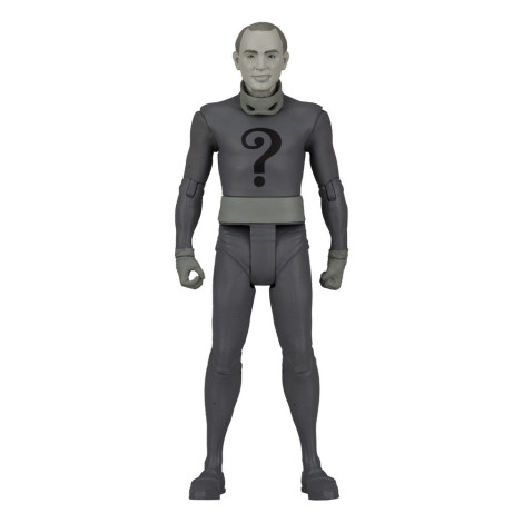 Batman 66 O Charada (Variante TV Preto e Branco) 15 Cm Dc Retro Figure