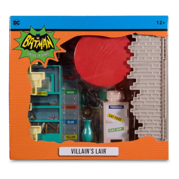 Playset Batman 66 Covil dos Vilões Dc Retro