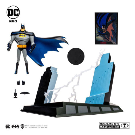 Batman A Série Animada (Etiqueta Dourada) 18 Cm Figura Multiverso Dc