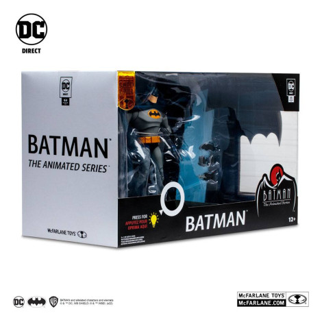 Batman A Série Animada (Etiqueta Dourada) 18 Cm Figura Multiverso Dc