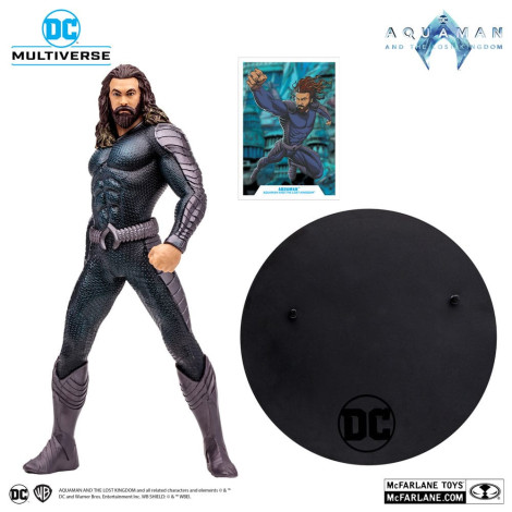 Megafig Dc Multiverso Aquaman Figura 30 Cm Aquaman E O Reino Perdido