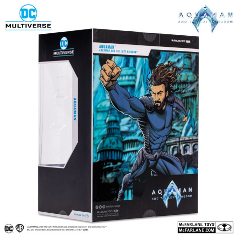 Megafig Dc Multiverso Aquaman Figura 30 Cm Aquaman E O Reino Perdido